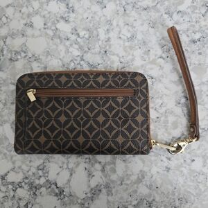 Fossil Zip Around Wristlet